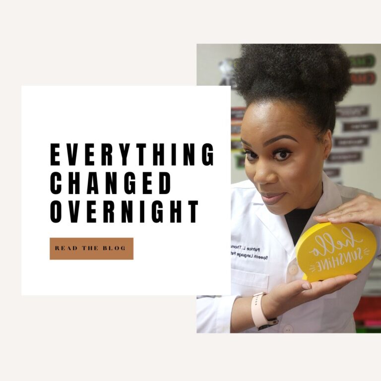 Everything Changed Overnight